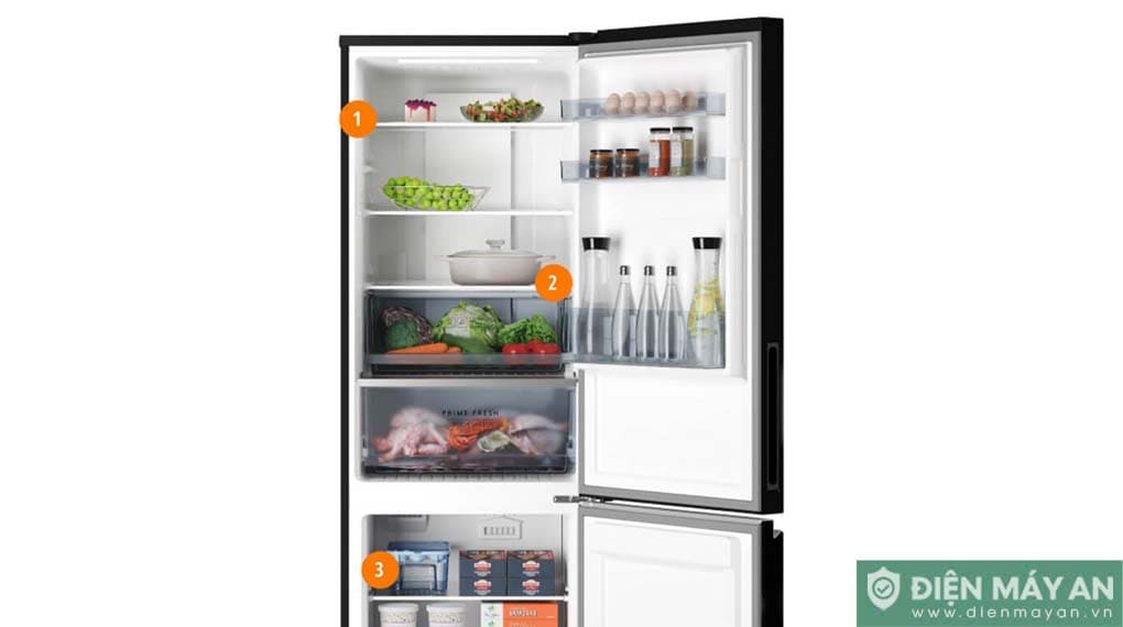 Tủ lạnh Panasonic Inverter 255 lít NR-BV281BVKV